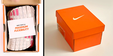 Nike Box for Flexible Shoes