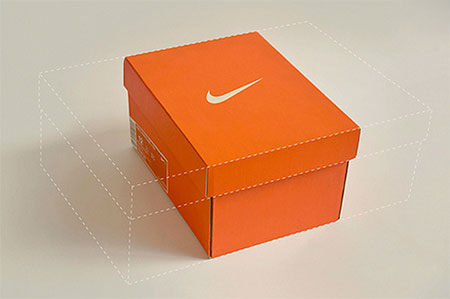 Flexible Nike Shoe Box