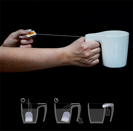 Tea Bag Slingshot Cup