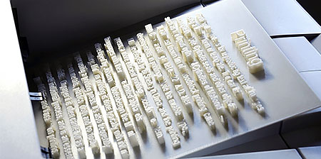 3D Printed Text