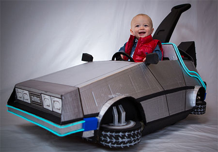 DeLorean Push Car