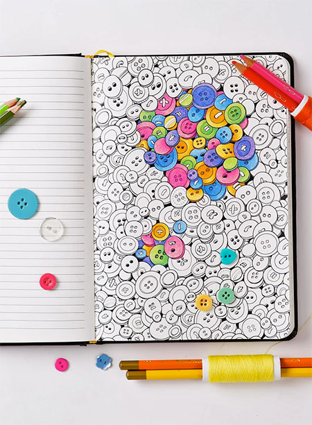 Colouring Notepad