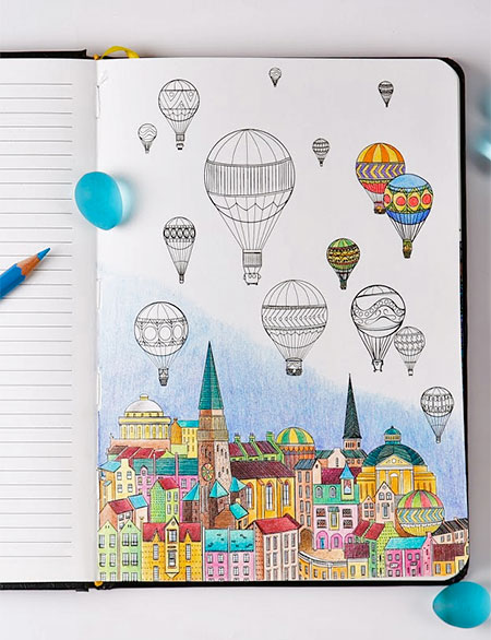 Coloring Notebook for Adults