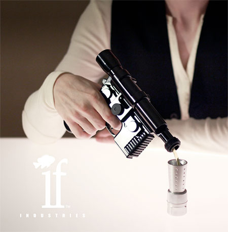 Han Solo Blaster Pistol Flask