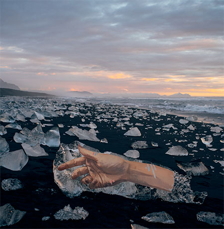 Art on Melting Iceberg