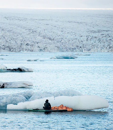 HULA Iceberg Art