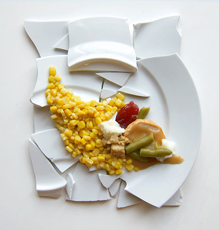 Hannah Rothstein Thanksgiving Meal Art