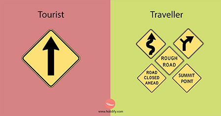 Tourist vs Traveller Holidify