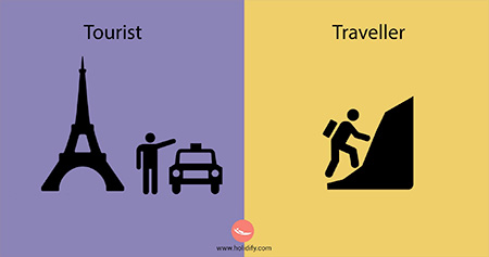 Tourist vs Traveler Holidify