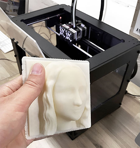 3D Printed Famous Art