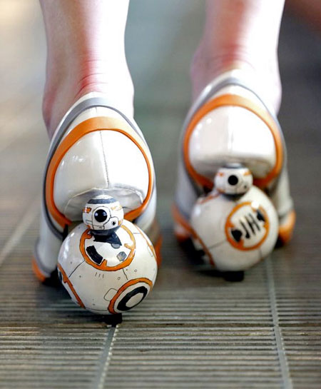 Star Wars BB-8 Heels