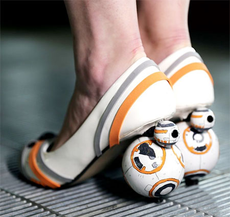 Star Wars BB-8 High Heel Shoes