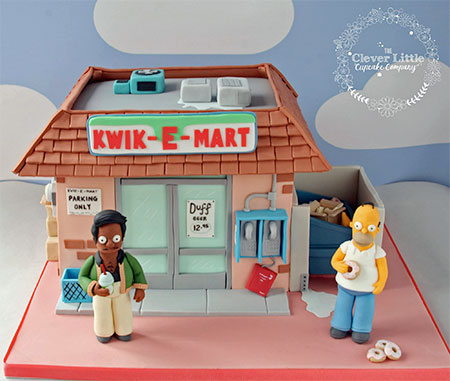 Kwik-E-Mart Cake