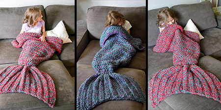 Mermaid Tail Blanket