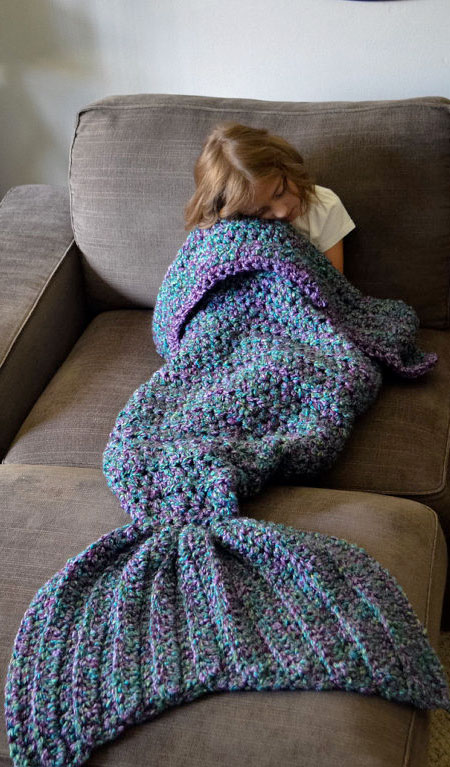 CassJamesDesigns Mermaid Blanket