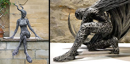 Beautiful Wire Sculptures