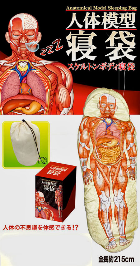 Anatomical Model Sleeping Bag