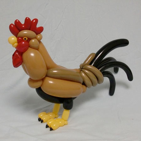 Balloon Rooster