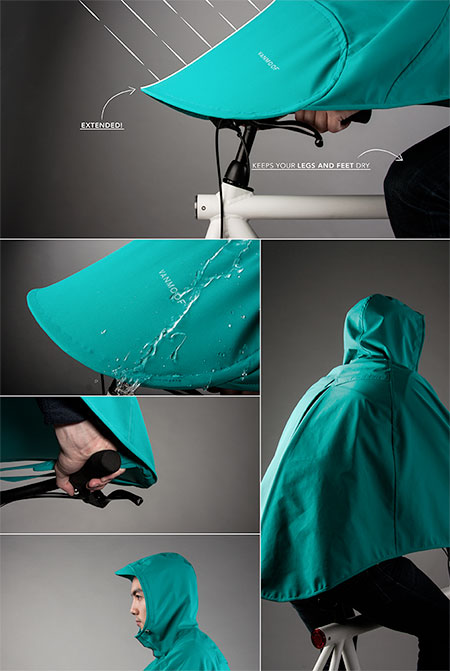 Bicycle Rain Poncho