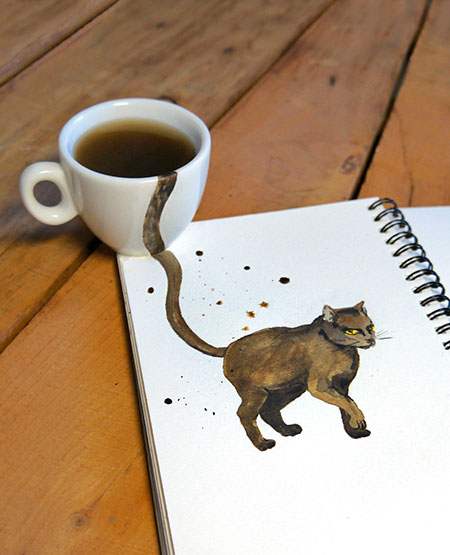 Elena Efremova Coffee Cats