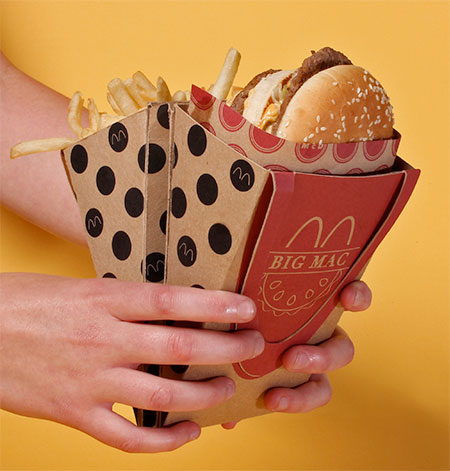 Efficient Big Mac Meal Packaging