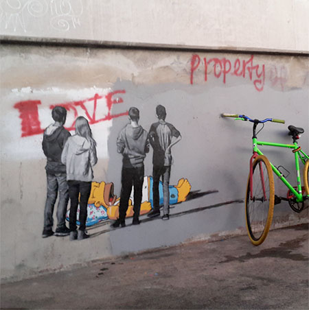 Lithuanian Street Artist Ernest Zacharevic