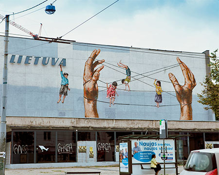 Artist Ernest Zacharevic