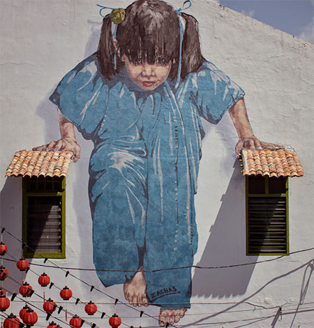 Ernest Zacharevic Murals