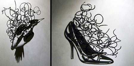 Wire Shadow Art