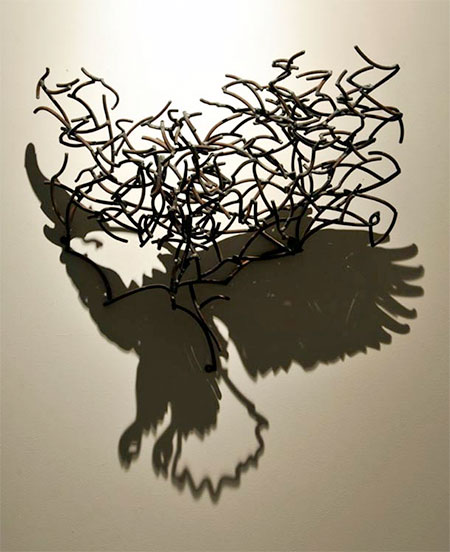 Steel Wire Shadow Art