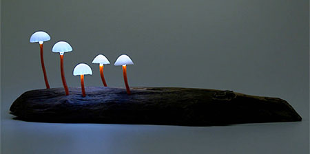 Mushroom Lamps