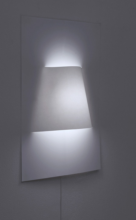 Wall Lamps Made of Paper