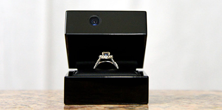 Engagement Ring Box Camera