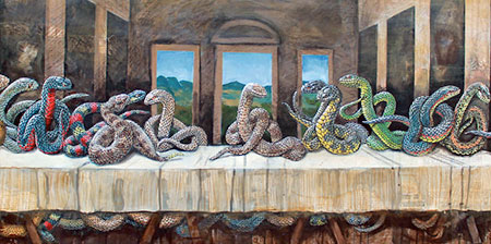 Snakes in Classic Paintings