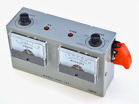 Analog Voltmeter Alarm Clock