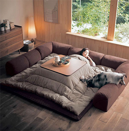 Kotatsu Table Bed