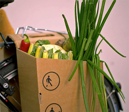 PACKTASCHE Bicycle Grocery Carrier