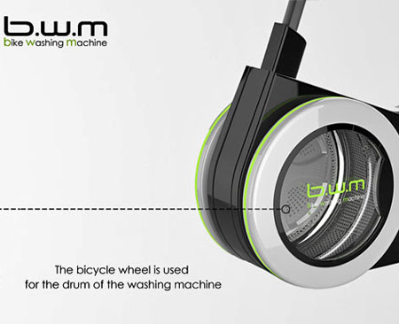 Stationary Bike Washing Machine