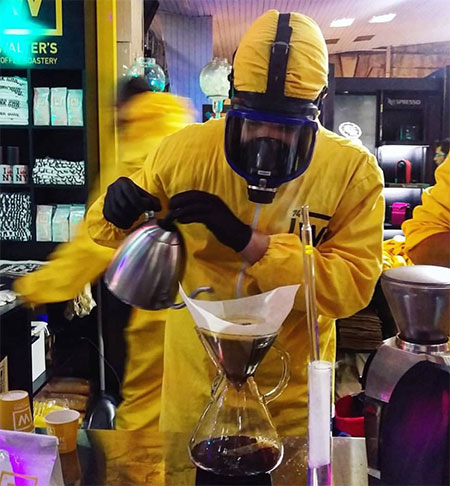 Deniz Kosan Breaking Bad Themed Coffee Shop