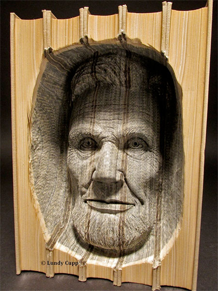 Book Sculptures by Lundy Cupp