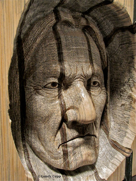 Lundy Cupp Book Carvings