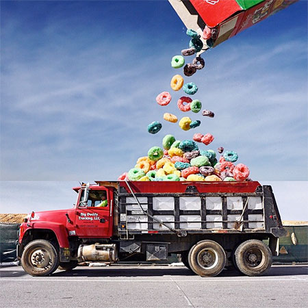 Fruit Loops Dump Truck