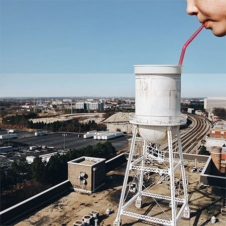 Water Tower Straw