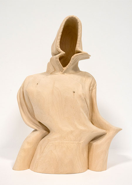 Distorted Wooden Sculpture