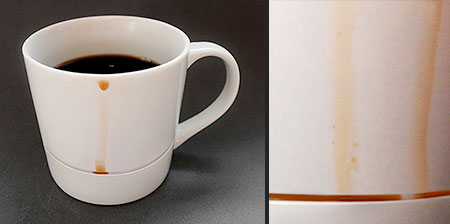 Drip Catcher Coffee Mug