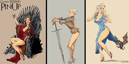 Game of Thrones Pin Ups