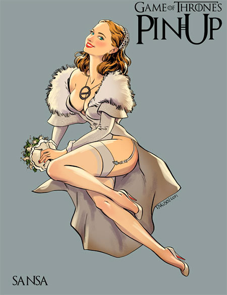 Andrew Tarusov Game of Thrones Pin Ups