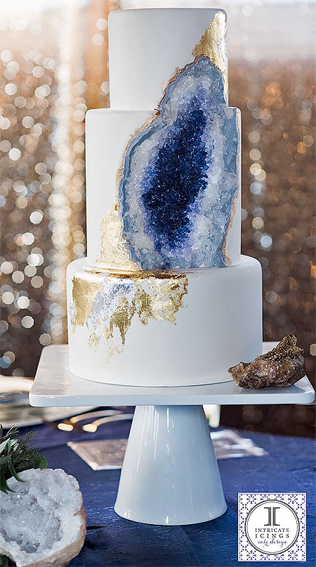 Rock Wedding Cake