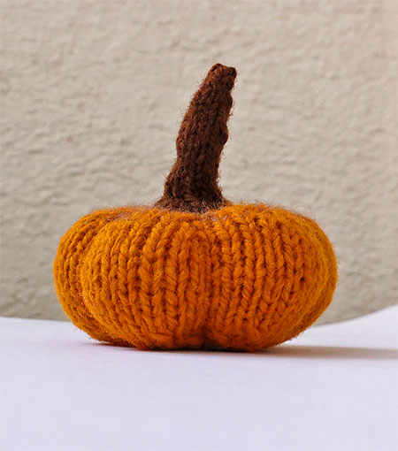 Knitted Pumpkin