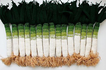 Knitted Leek